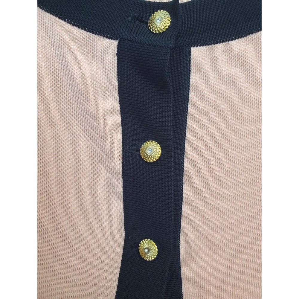 Exclusively Misook Colorblock 3-Button Long Sleev… - image 4